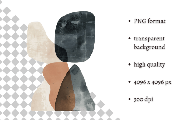 Download Abstract Boho Shape PNG Clipart - Abstract boho Collection