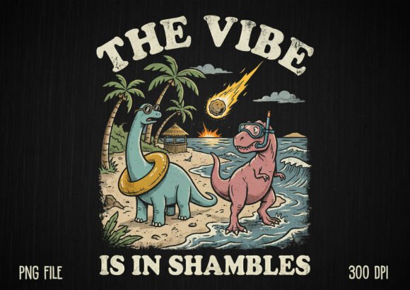 Download The Vibe is in Shambles Dinosaur Beach - Vibe Collection