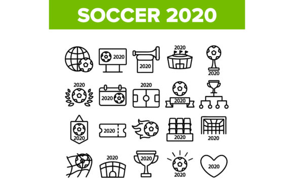 Download Soccer Champion 2020 Collection Icons - Icon Collection