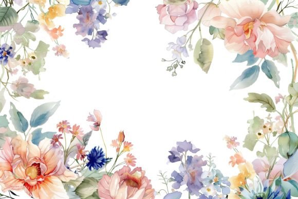 Download Watercolor Wedding Frame - Wedding frame Collection