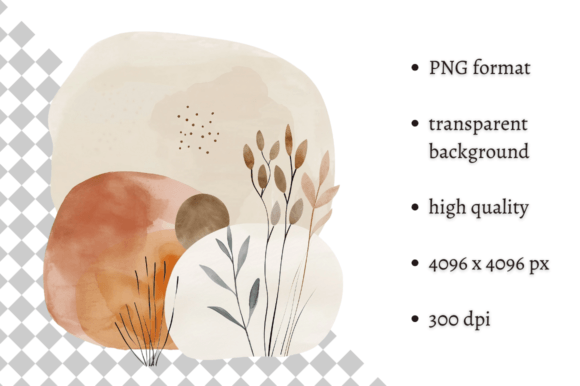 Download Abstract Boho Shape PNG Clipart - Abstract boho Collection